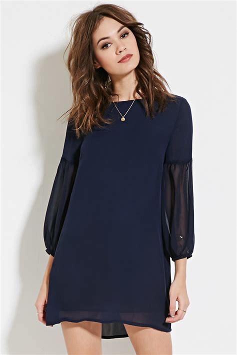 forever 21 rolled sleeve dresses.